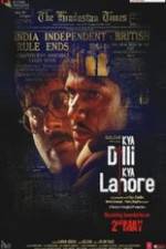 Watch Kya Dilli Kya Lahore Putlocker