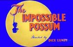 Watch The Impossible Possum (Short 1954) Putlocker