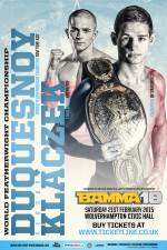 Watch BAMMA 18: Duquesnoy vs. Klaczek Putlocker