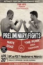 Watch UFC on Fox 7: Henderson vs. Melendez Preliminary Fights Putlocker