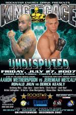 Watch King of the cage Undisputed Putlocker