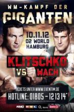 Watch Wladimir Klitschko vs. Mariusz Wach Putlocker