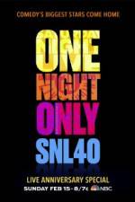 Watch Saturday Night Live 40th Anniversary Special Putlocker