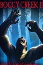 Watch The Barbaric Beast of Boggy Creek, Part II Putlocker