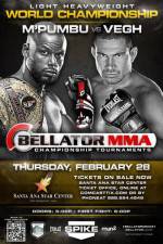 Watch Bellator 91 Christian M’Pumbu vs. Attila Vegh Putlocker
