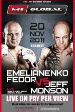 Watch M-1 Global Fedor vs Monson Putlocker