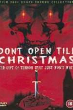 Watch Don't Open 'Til Christmas Putlocker